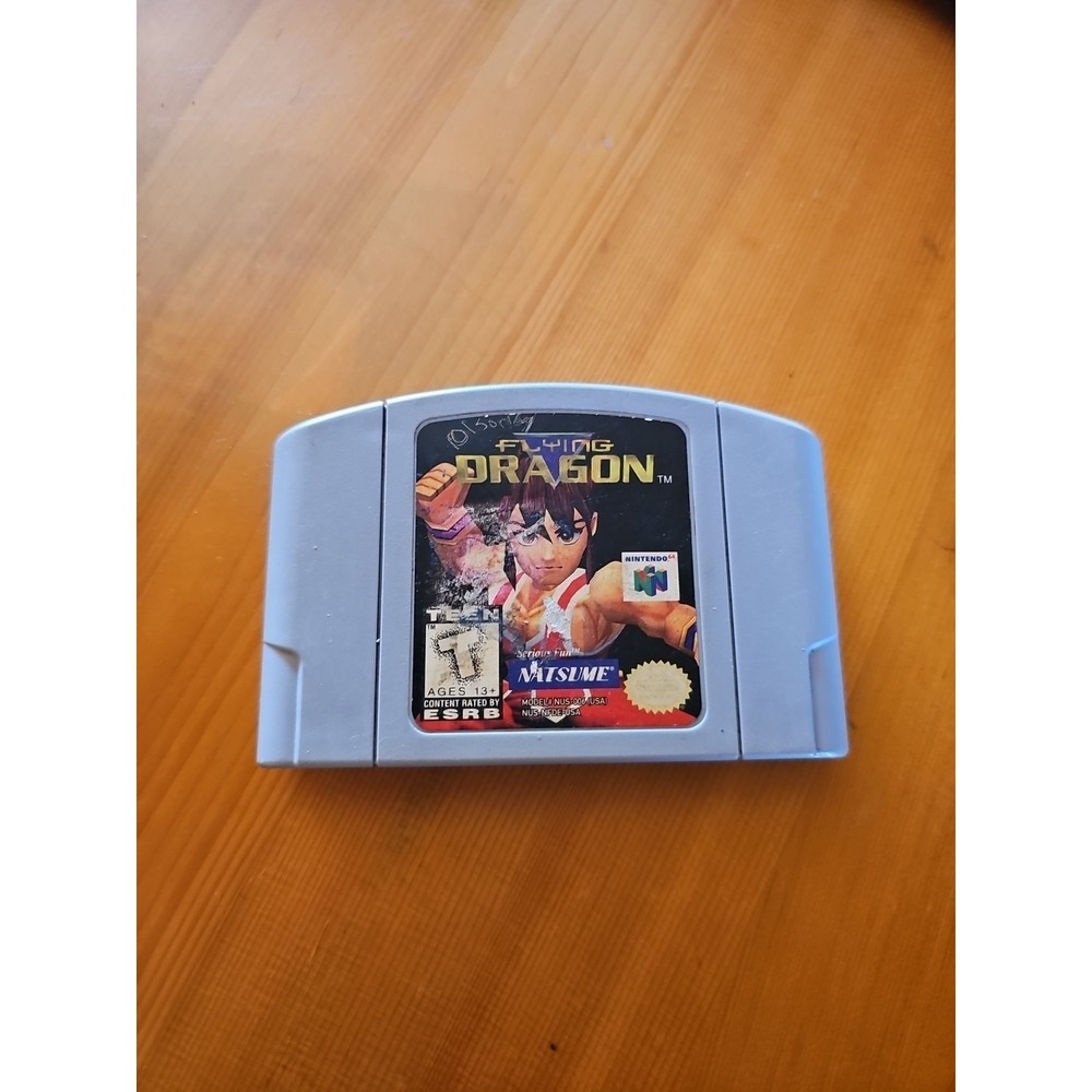 Flying Dragon (Nintendo 64, 1998) N64 Authentic Game Cartridge Tested!